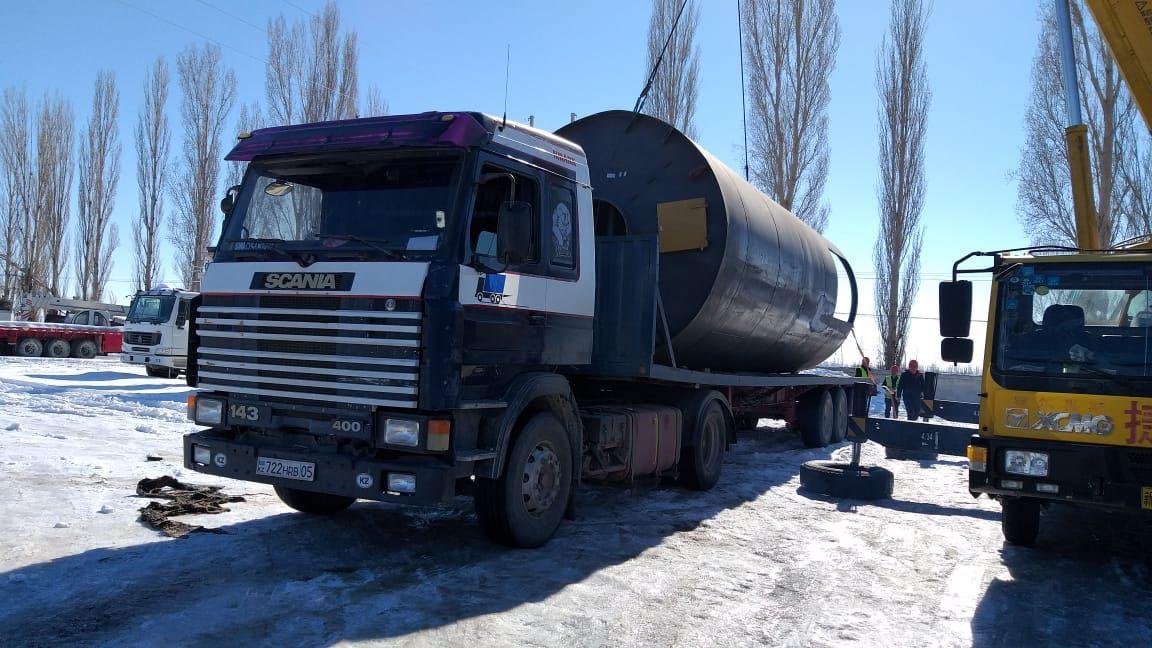 Перевозка асфальто-бетонных заводов марки XCMG из Китая в Узбекистан