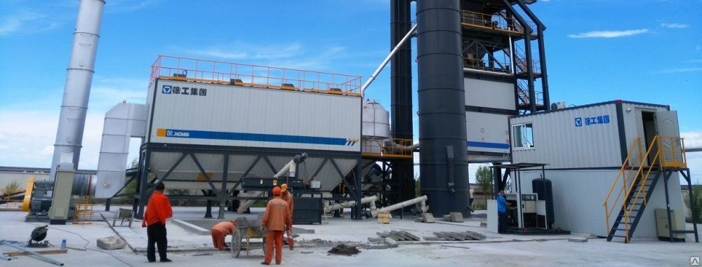 Перевозка асфальто-бетонных заводов марки XCMG из Китая в Узбекистан